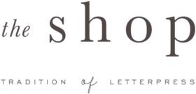 Shop Letterpress